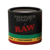 RAW x Hammercraft Grinder 55 mm rasta