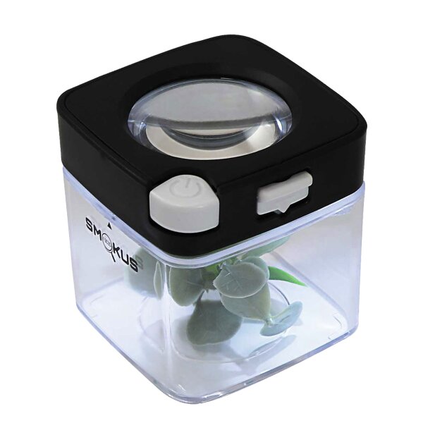 Smokus Focus vetro con lente dingrandimento