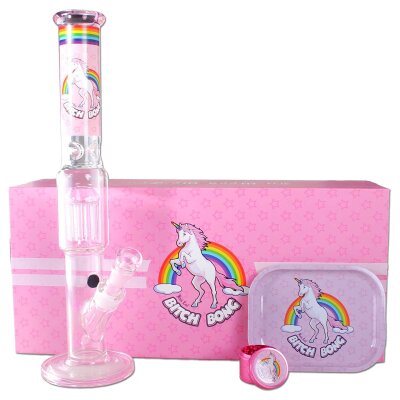 Bong in scatola "Bitch Bong" di Black Leaf Cilindro