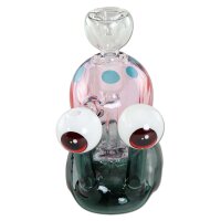 Black Leaf bong in vetro Snail