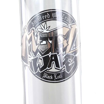 Black Leaf Metal Wave 38 cm Cilindro