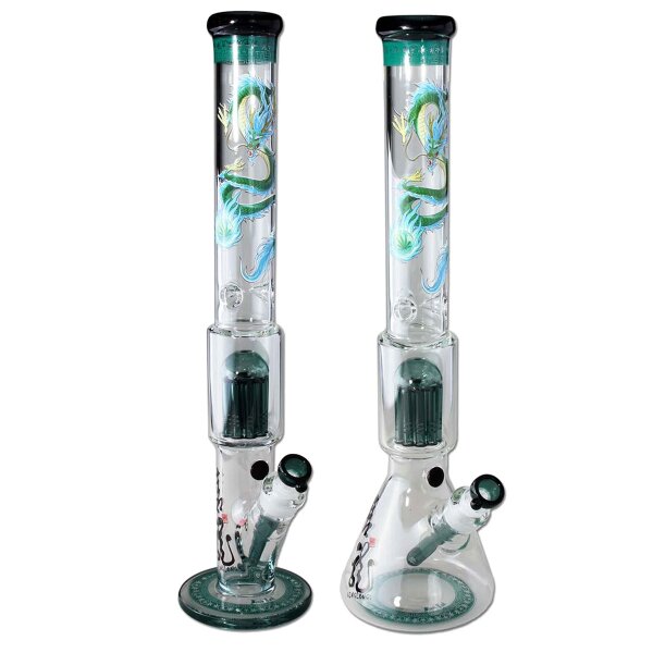 Bong percolatore Black Leaf Qinglong 49 cm