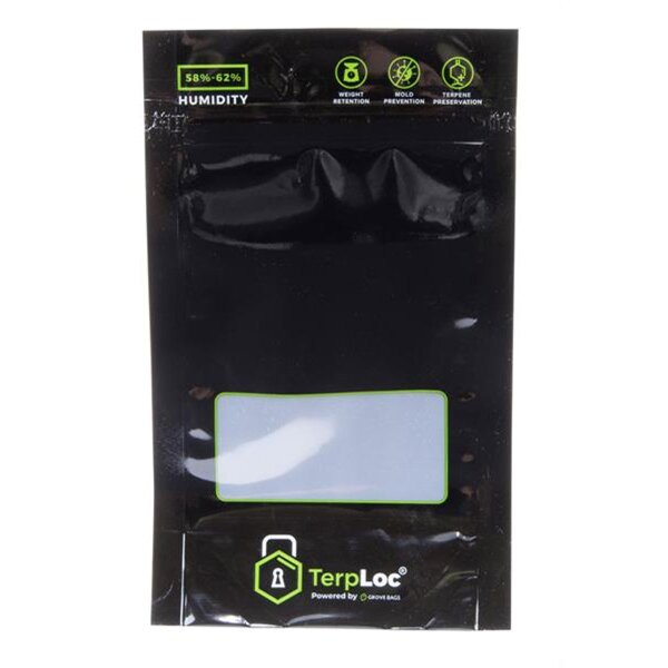 Sacchetti con chiusura a zip Grove Bags TerpLoc con finestra 102 x 165mm