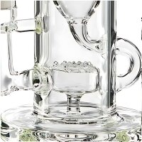 Bong in vetro Recycler senza logo 25 cm