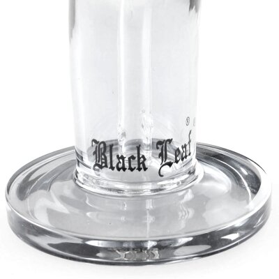 Black Leaf bong in vetro JL verde