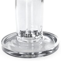 Black Leaf bong in vetro JL rosso