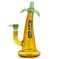 Grace Glass Palma Gialla 27cm