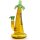 Grace Glass Palma Gialla 27cm