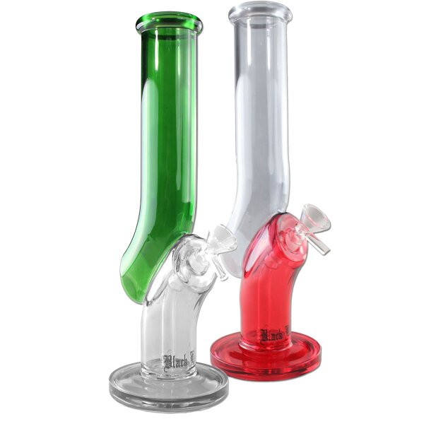 Bong in vetro Black Leaf JL