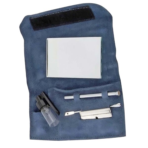 Kit da snuff "Finitura Cromata" grande