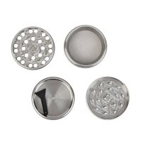 Grinder in acciaio inossidabile 40mm a 4 pezzi
