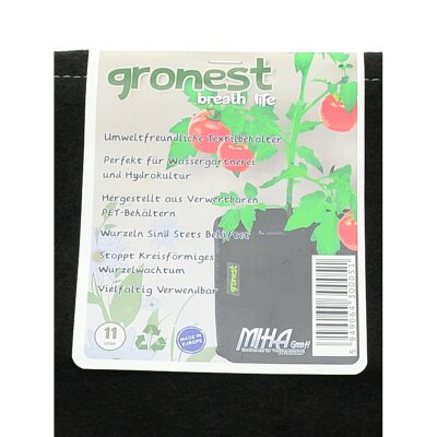 Gronest-sacchetto per piante, 11 litri