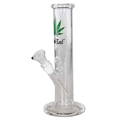Bong cilindrico Black Leaf Leaf 29 cm