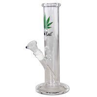 Bong cilindrico Black Leaf Leaf 29 cm