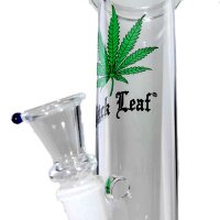 Bong cilindrico Black Leaf Leaf 29 cm