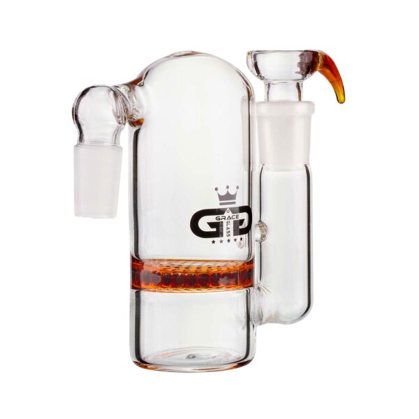 Grace Glass Precooler wit Honeycomb Percolatore 14.5 rosso