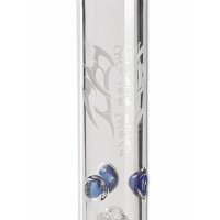 Black Leaf bong con Percolatore ICE  30cm blu