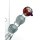 Giant Bong con colorato foot 74cm "Goliath"