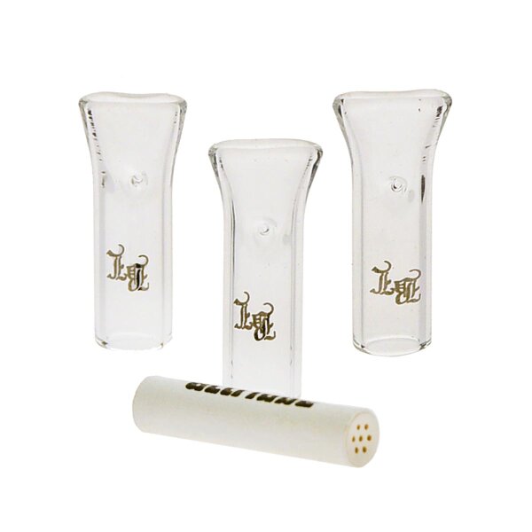 Black Leaf Tips con filtrazione a carbone attivo 3 pz. - slim / regular