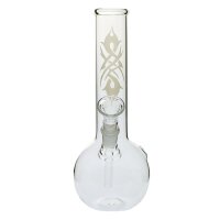 Bong in vetro con Tatuaggio tribale 22 cm