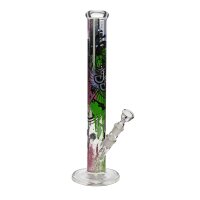 Jelly Joker bong in vetro "Graffiti Funstar"