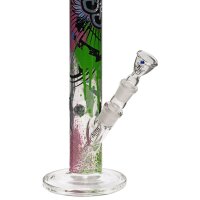 Jelly Joker bong in vetro "Graffiti Funstar"