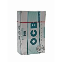 Tubetti per sigarette OCB mentolo - 100 tubi