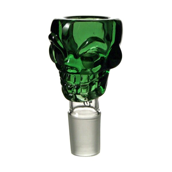 Weedstar Braciere in vetro Skull 18,8 Green