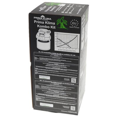 PrimaKlima Combo-Kit Temp. Ctrl Ventilatore + filtro