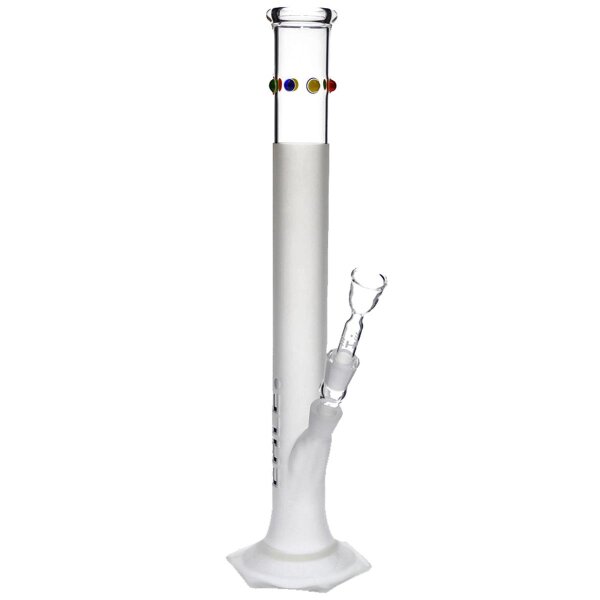 Ehle bong in vetro Grace matted con colorato edge 14,5