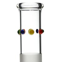Ehle bong in vetro Grace matted con colorato edge 14,5