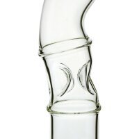 Illex bong in vetro ghiaccio curvo 47 cm