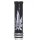 Bong in vetro nero / bianco canapa - 53cm