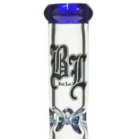 Black Leaf bong in vetro colorato 9mm "Massive Muzzle"