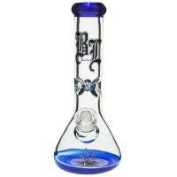 Black Leaf bong in vetro colorato 9mm "Massive Muzzle"