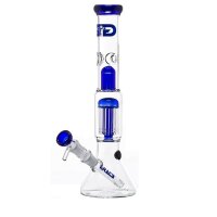 Grace bong in vetro "Prurient Blue Penny" 35cm