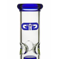 Grace bong in vetro "Prurient Blue Penny" 35cm