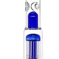 Grace bong in vetro "Prurient Blue Penny" 35cm
