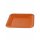 Sottovaso quadrato, terracotta, 28,5 x 28,5 cm