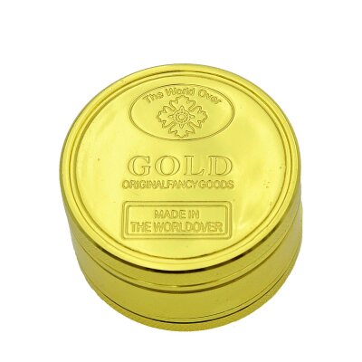 Grinder con setaccio "Lingotto doro" 50mm