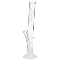 Bong in vetro Tribal Tattoo 32cm sabbiato