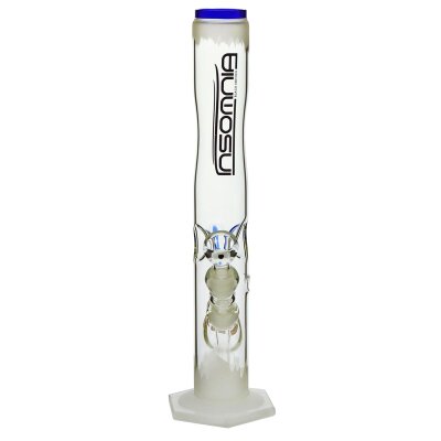 Shanti bong in vetro "Blue Burning Ice" 40 cm