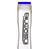 Shanti bong in vetro "Blue Burning Ice" 40 cm
