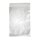 bustine con zip - 100 pz. formato 6x8cm - chiaro